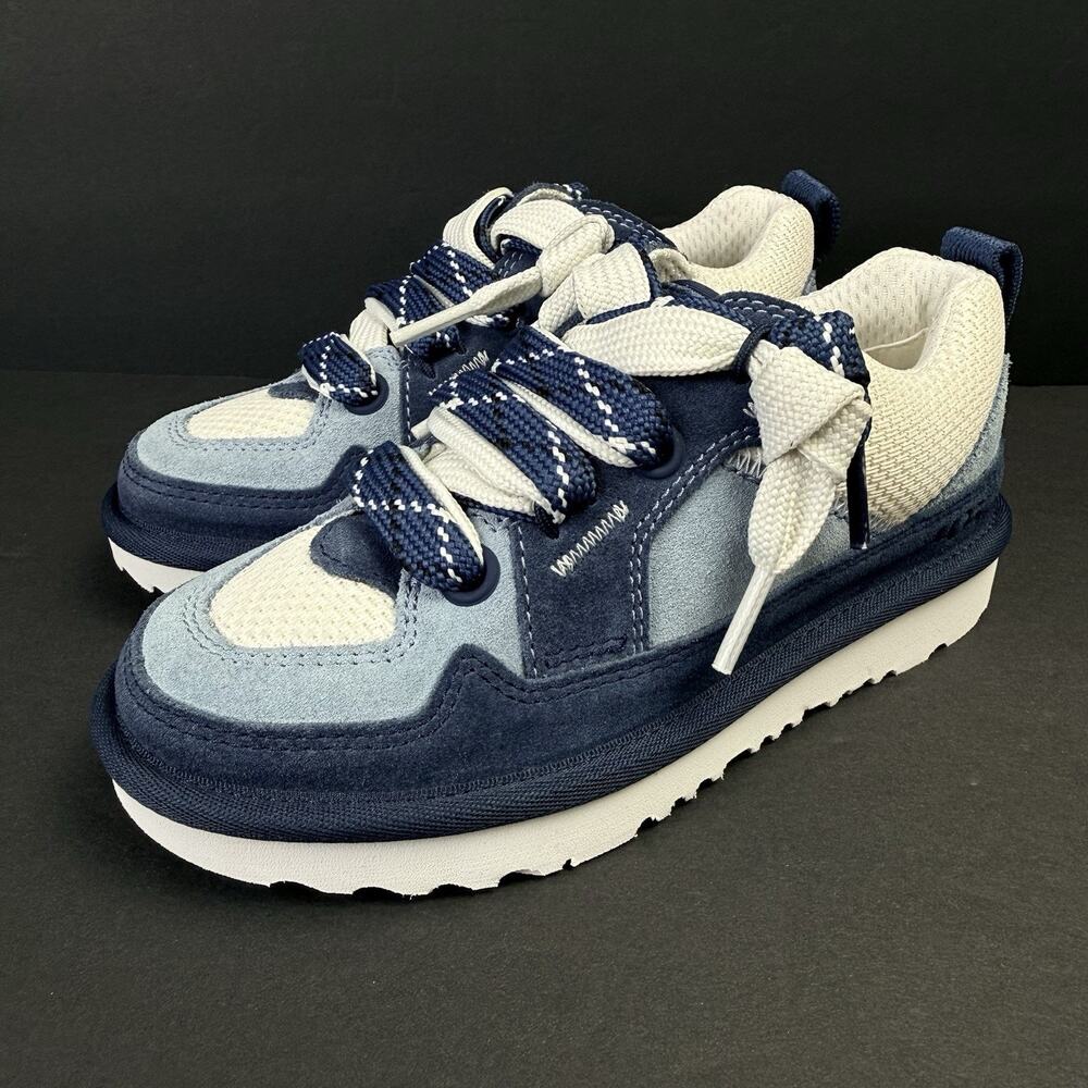 UGG Lo Lowmel Kids 13K Deep Ocean Whale Sneakers Shoes New Without Box